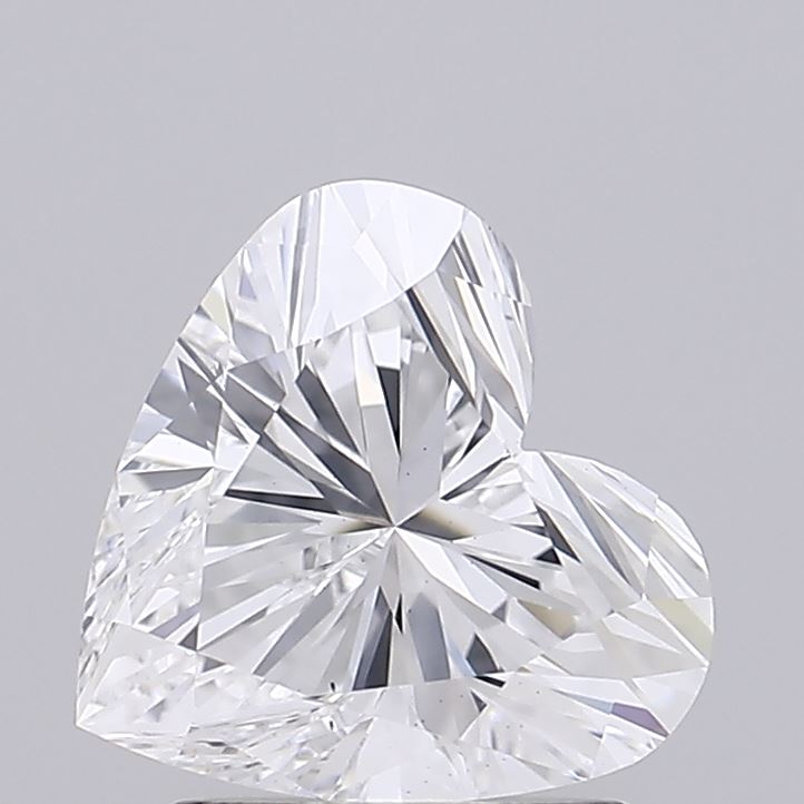 IGI 1.52 Carat Heart Lab Grown Diamond