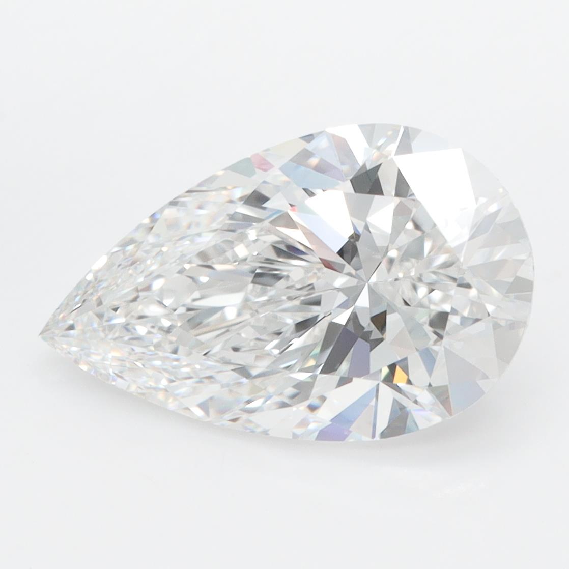 IGI 3.47 Carat Pear Lab Grown Diamond 人工培育鑽石 實驗室人造鑽石