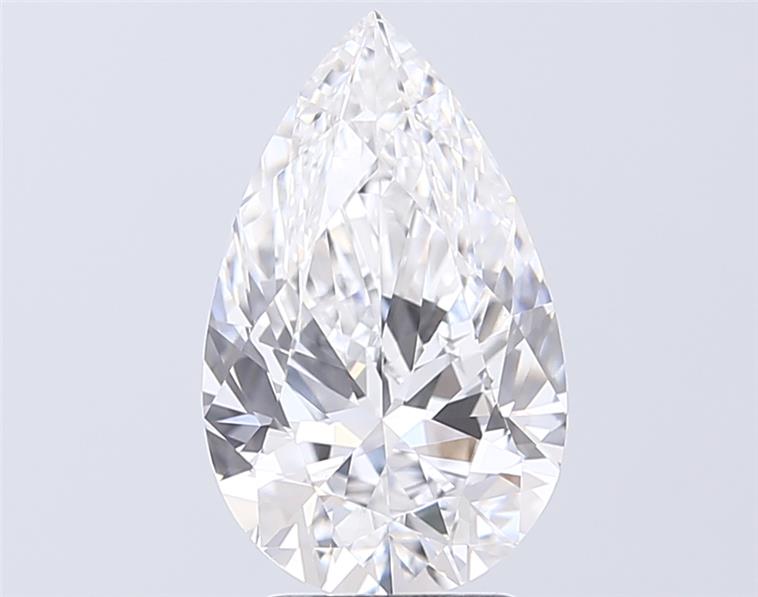 IGI 3.04 Carat Pear Lab Grown Diamond 人工培育鑽石 實驗室人造鑽石