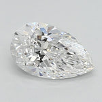 IGI 0.66 Carat Pear Lab Grown Diamond