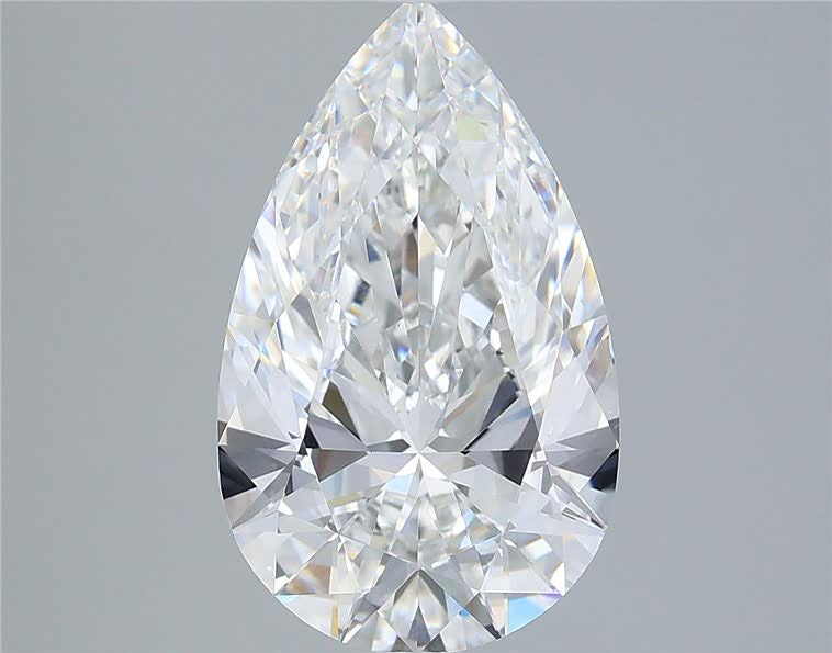 IGI 3.40 Carat Pear Lab Grown Diamond 人工培育鑽石 實驗室人造鑽石