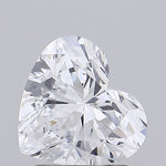 IGI 1.46 Carat Heart Lab Grown Diamond