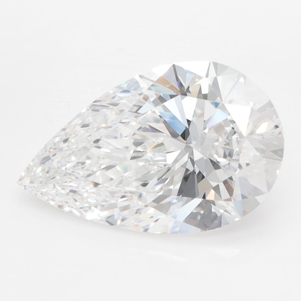 IGI 3.04 Carat Pear Lab Grown Diamond 人工培育鑽石 實驗室人造鑽石