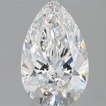 IGI 1.63 Carat Pear Lab Grown Diamond 人工培育鑽石 實驗室人造鑽石