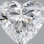 IGI 1.57 Carat Heart Lab Grown Diamond