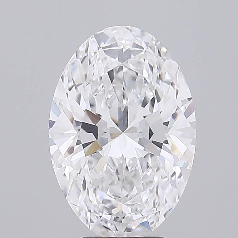 GIA 5.34 Carat Oval Lab Grown Diamond 人工培育鑽石 實驗室人造鑽石