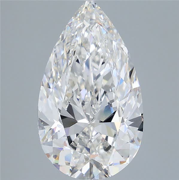 IGI 3.05 Carat Pear Lab Grown Diamond 人工培育鑽石 實驗室人造鑽石
