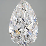 IGI 3.60 Carat Pear Lab Grown Diamond 人工培育鑽石 實驗室人造鑽石