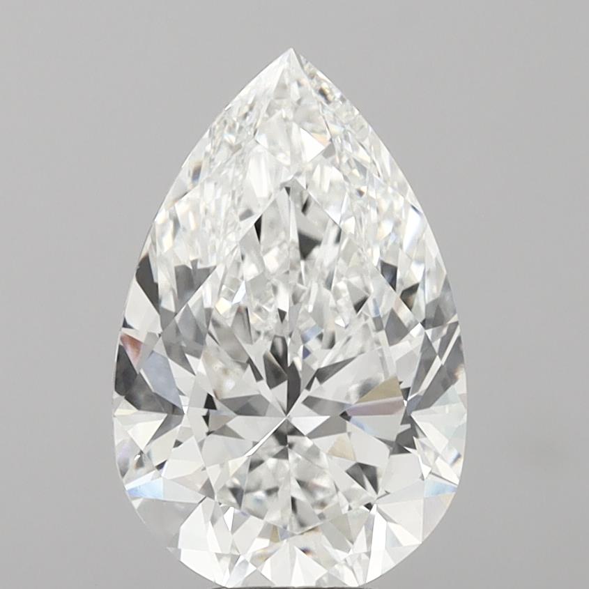 IGI 7.04 Carat Pear Lab Grown Diamond 人工培育鑽石 實驗室人造鑽石