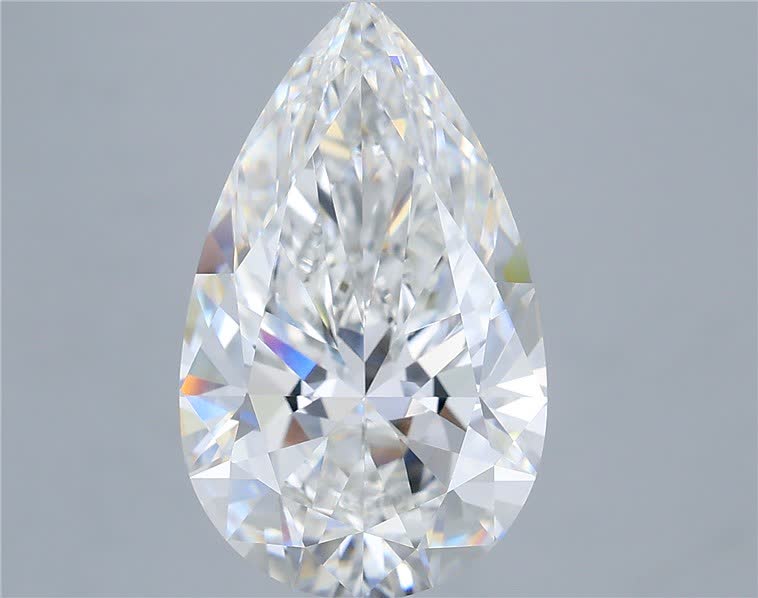 IGI 5.02 Carat Pear Lab Grown Diamond 人工培育鑽石 實驗室人造鑽石