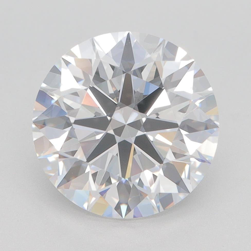 GIA 3.38 Carat Round Brilliant Lab Grown Diamond 人工培育鑽石 實驗室人造鑽石