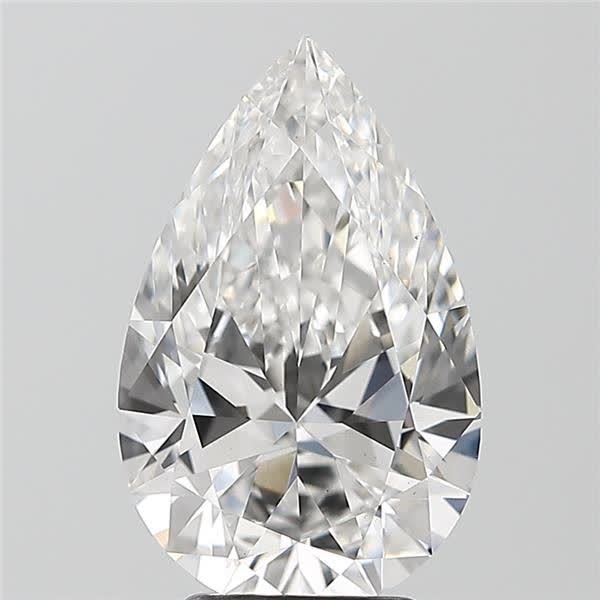 IGI 3.35 Carat Pear Lab Grown Diamond 人工培育鑽石 實驗室人造鑽石