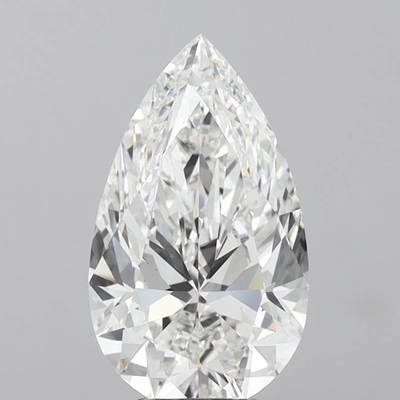 IGI 5.09 Carat Pear Lab Grown Diamond 人工培育鑽石 實驗室人造鑽石