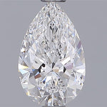 IGI 1.29 Carat Pear Lab Grown Diamond