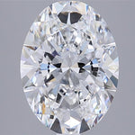 GIA 3.25 Carat Oval Lab Grown Diamond 人工培育鑽石 實驗室人造鑽石