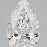 IGI 1.00 Carat Pear Lab Grown Diamond 人工培育鑽石 實驗室人造鑽石