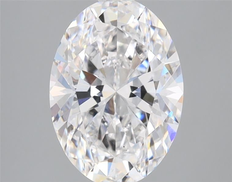GIA 2.01 Carat Oval Lab Grown Diamond 人工培育鑽石 實驗室人造鑽石