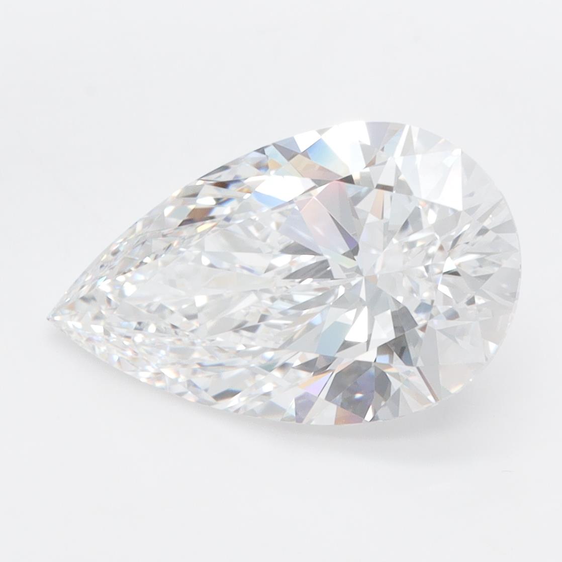IGI 3.31 Carat Pear Lab Grown Diamond 人工培育鑽石 實驗室人造鑽石