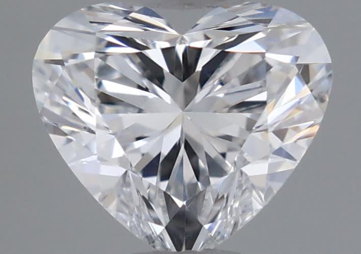 IGI 0.56 Carat Heart Lab Grown Diamond