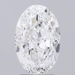 IGI 3.43 Carat Oval Lab Grown Diamond 人工培育鑽石 實驗室人造鑽石