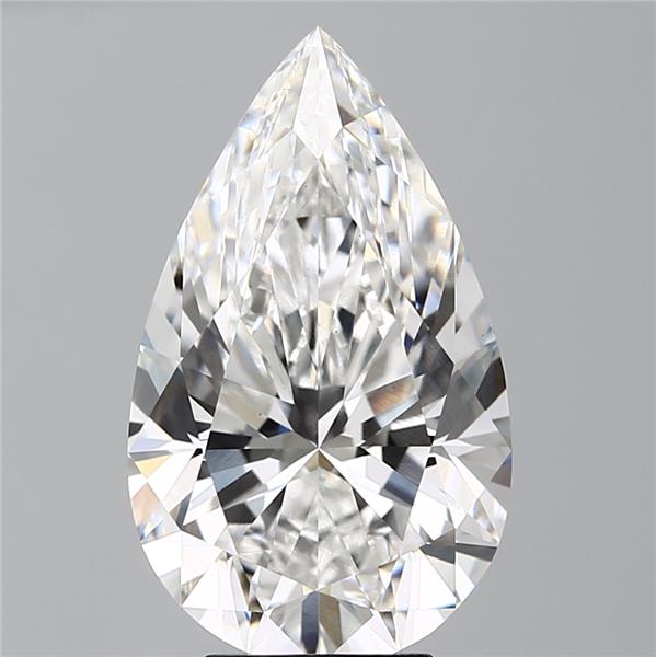 IGI 6.08 Carat Pear Lab Grown Diamond 人工培育鑽石 實驗室人造鑽石