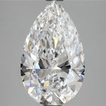 IGI 4.53 Carat Pear Lab Grown Diamond 人工培育鑽石 實驗室人造鑽石