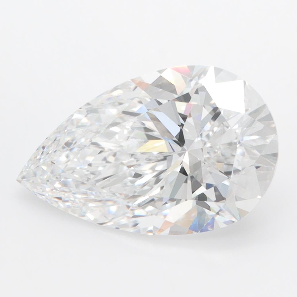 IGI 3.02 Carat Pear Lab Grown Diamond 人工培育鑽石 實驗室人造鑽石