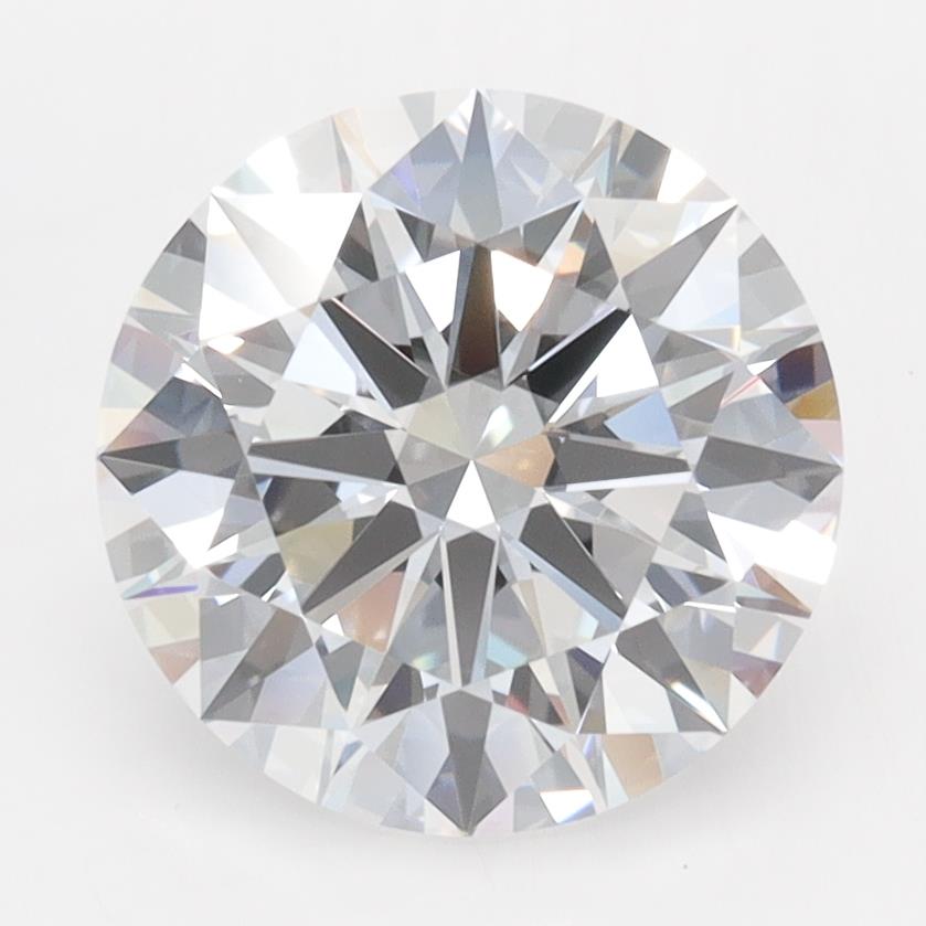 IGI 2.97 Carat Round Brilliant Lab Grown Diamond