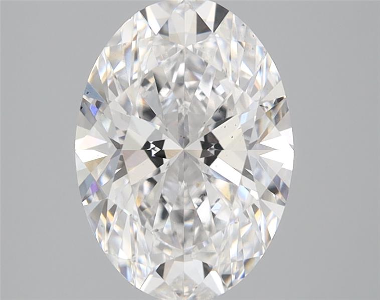 GIA 2.10 Carat Oval Lab Grown Diamond 人工培育鑽石 實驗室人造鑽石