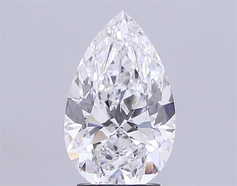 GIA 2.89 Carat Pear Lab Grown Diamond 人工培育鑽石 實驗室人造鑽石