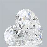 IGI 1.34 Carat Heart Lab Grown Diamond