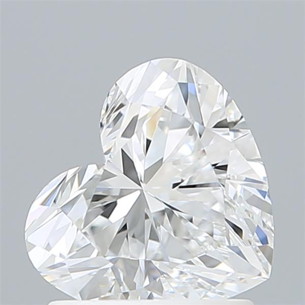 IGI 1.34 Carat Heart Lab Grown Diamond