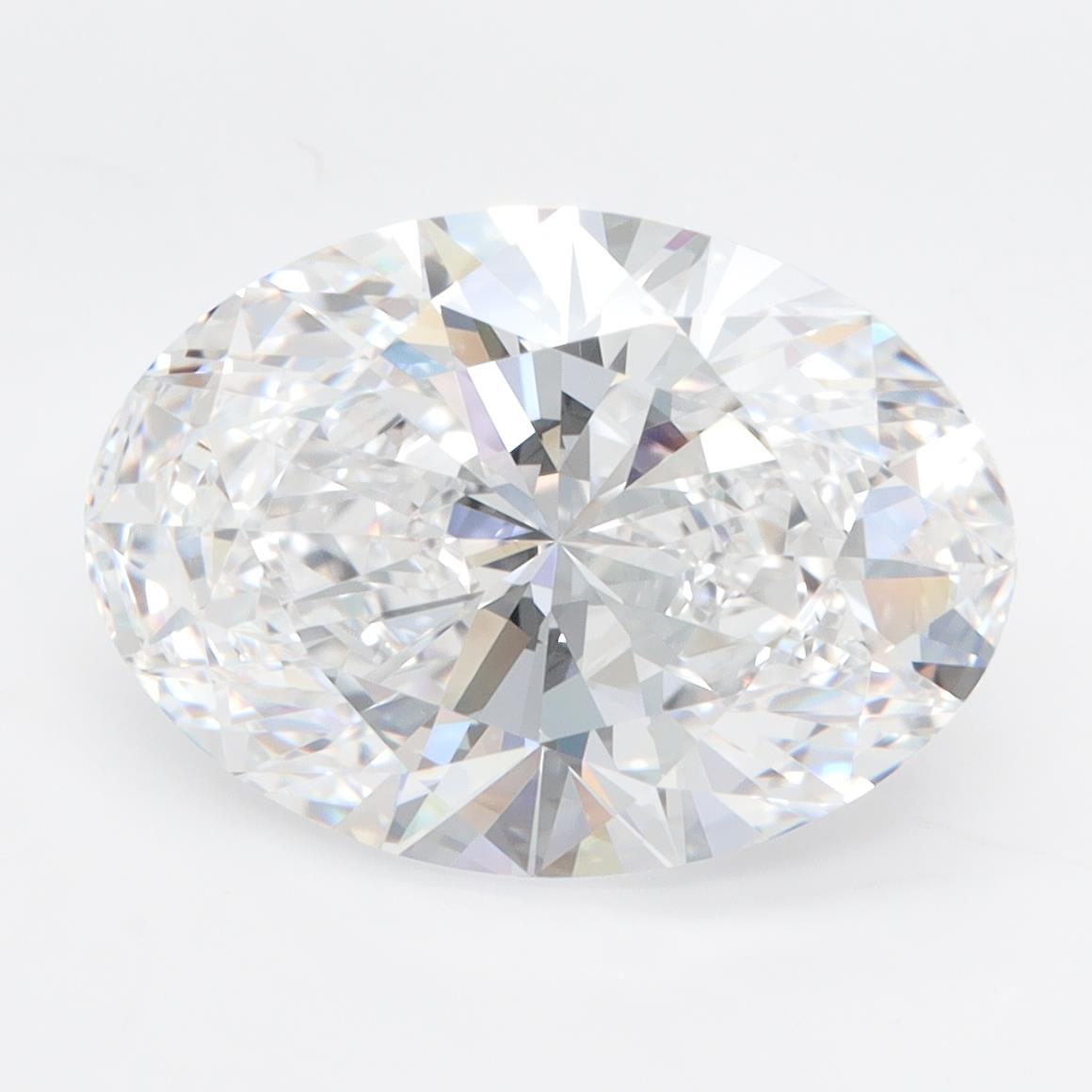 GIA 5.00 Carat Oval Lab Grown Diamond 人工培育鑽石 實驗室人造鑽石