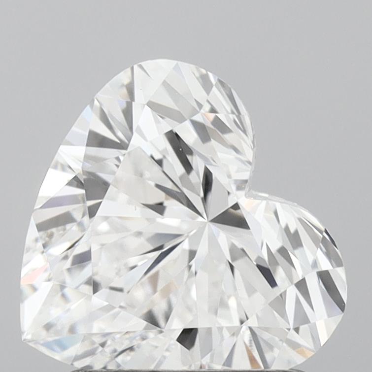 IGI 1.34 Carat Heart Lab Grown Diamond