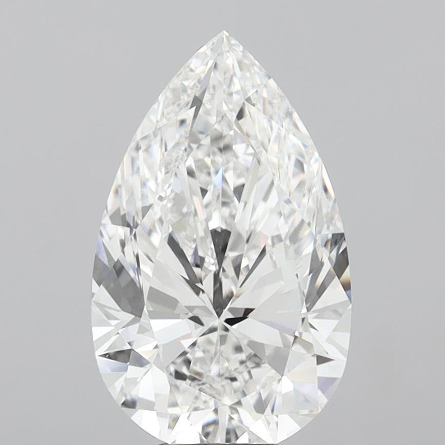 IGI 7.04 Carat Pear Lab Grown Diamond 人工培育鑽石 實驗室人造鑽石