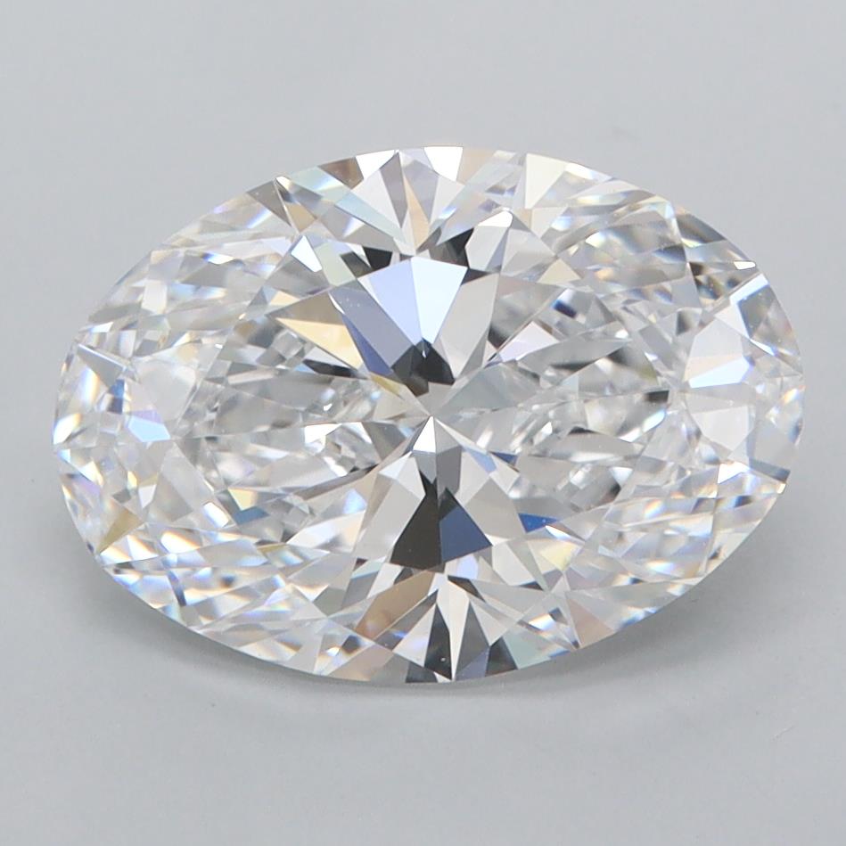 IGI 2.93 Carat Oval Lab Grown Diamond 人工培育鑽石 實驗室人造鑽石