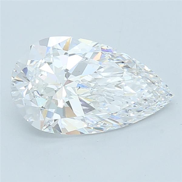 IGI 2.52 Carat Pear Lab Grown Diamond