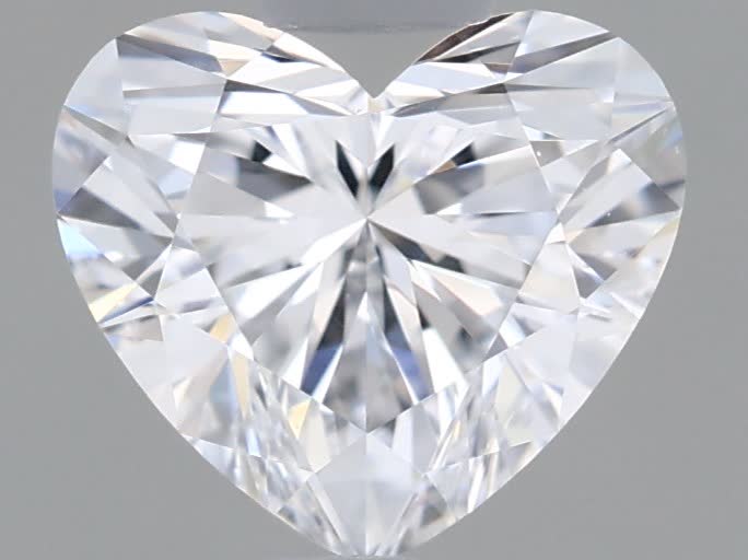 IGI 0.78 Carat Heart Lab Grown Diamond
