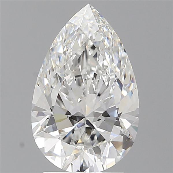 IGI 2.60 Carat Pear Lab Grown Diamond 人工培育鑽石 實驗室人造鑽石