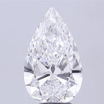 IGI 6.03 Carat Pear Lab Grown Diamond 人工培育鑽石 實驗室人造鑽石