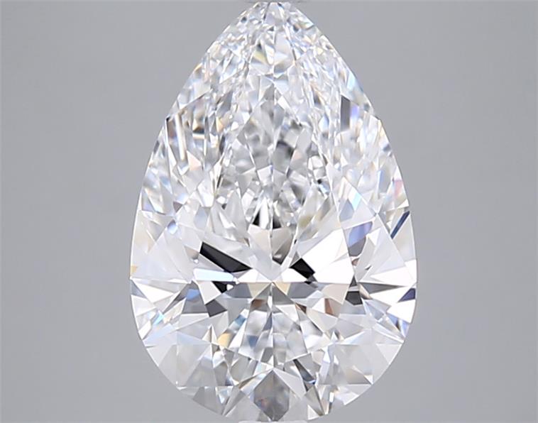 IGI 3.13 Carat Pear Lab Grown Diamond 人工培育鑽石 實驗室人造鑽石
