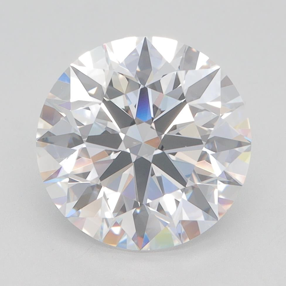 GIA 3.44 Carat Round Brilliant Lab Grown Diamond 人工培育鑽石 實驗室人造鑽石