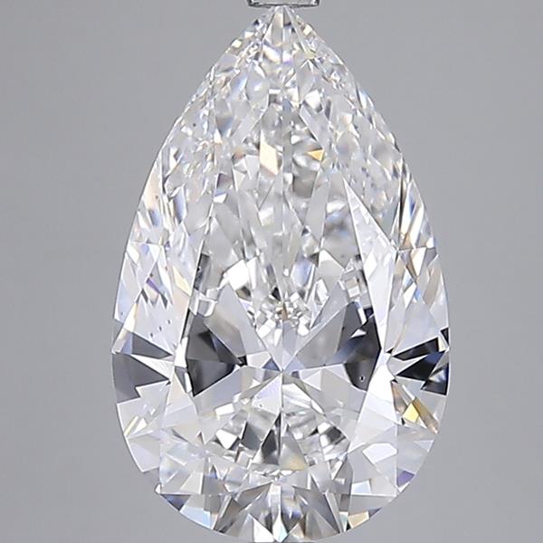 IGI 5.60 Carat Pear Lab Grown Diamond 人工培育鑽石 實驗室人造鑽石