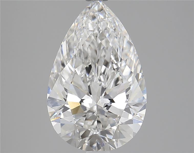 IGI 3.54 Carat Pear Lab Grown Diamond 人工培育鑽石 實驗室人造鑽石