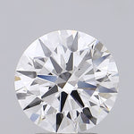 IGI 2.82 Carat Round Brilliant Lab Grown Diamond