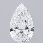 IGI 2.54 Carat Pear Lab Grown Diamond 人工培育鑽石 實驗室人造鑽石