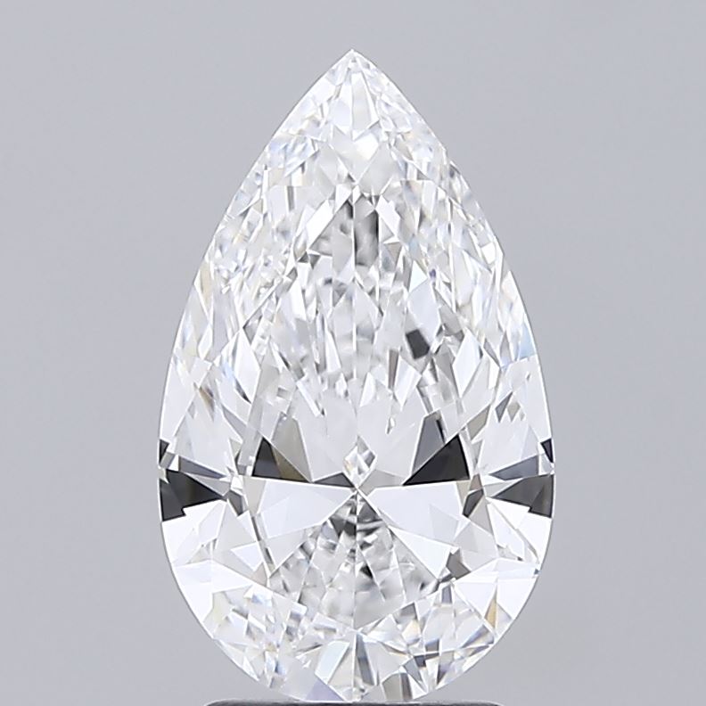 IGI 2.54 Carat Pear Lab Grown Diamond 人工培育鑽石 實驗室人造鑽石