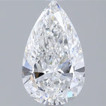 IGI 1.50 Carat Pear Lab Grown Diamond 人工培育鑽石 實驗室人造鑽石
