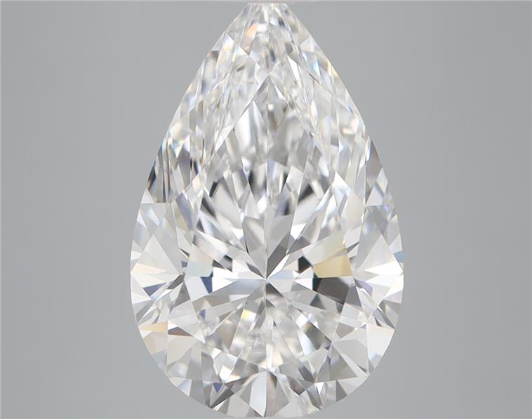 IGI 4.04 Carat Pear Lab Grown Diamond 人工培育鑽石 實驗室人造鑽石