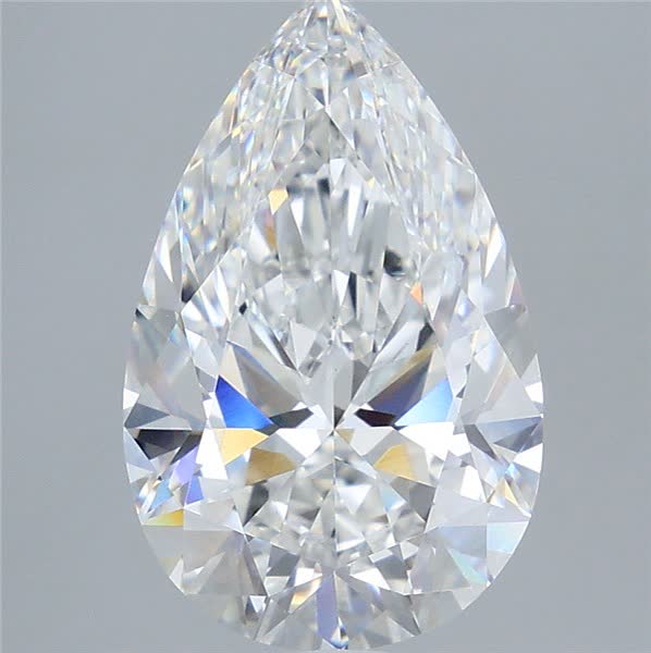 IGI 4.08 Carat Pear Lab Grown Diamond 人工培育鑽石 實驗室人造鑽石